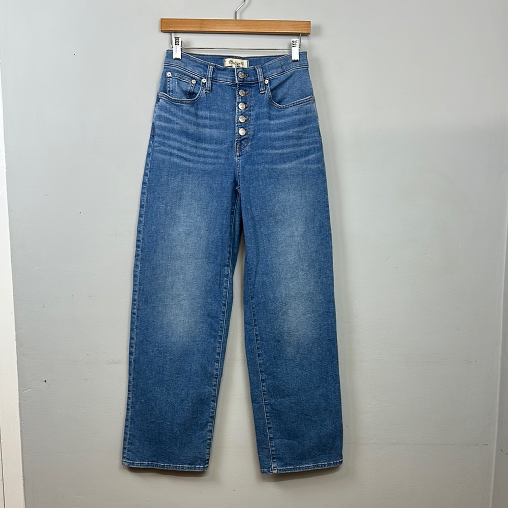Madewell Blue Flare & Wide Leg Jeans